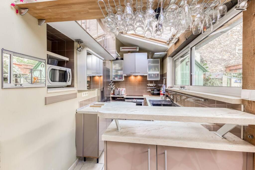 Appartement De Caractere Avec Jardinet Privatif A 1 Min Metro 1, Paris, Disneyland Vincennes Buitenkant foto